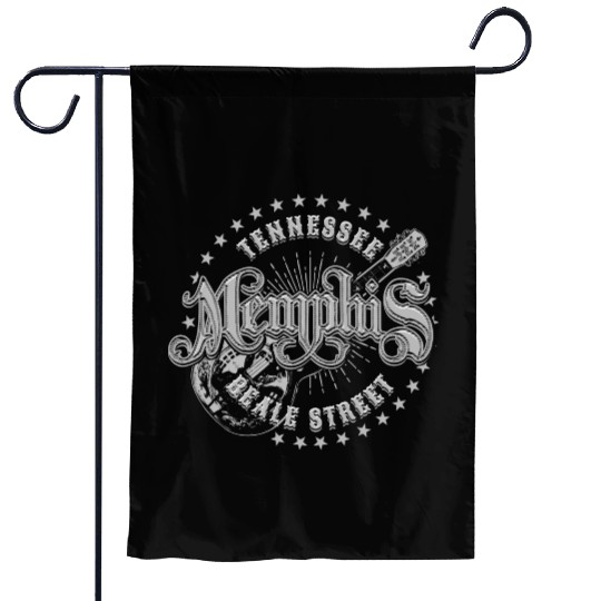 Memphis Tennessee Beale Street Garden Flags