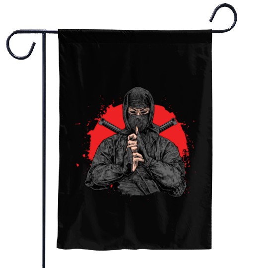 Ninja Samurai Kendo Katana Japan Yakuza Shinobi Garden Flags