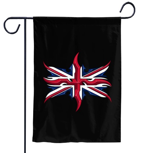 Union Jack British Flag Resistance Style Garden Flags