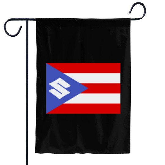 Suzuki Puerto Rico Flag Garden Flags