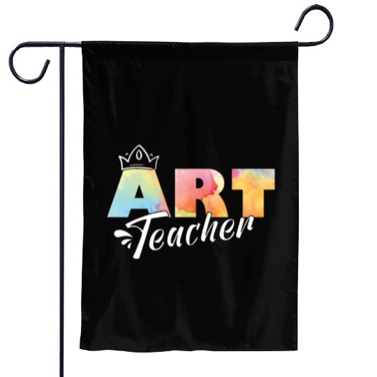Art Teacher Teaching Student Arts Class Gifts Garden Flags