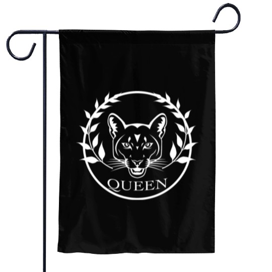 Matching Couple Queen Lion Female Garden Flags