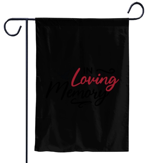 In Loving Memory - Memorial Day Garden Flags