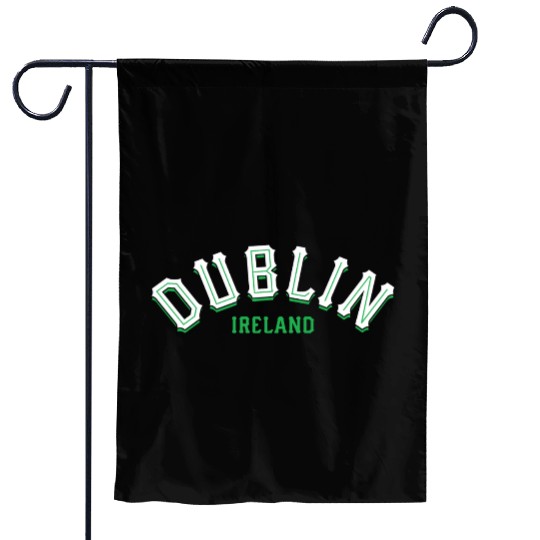 Dublin Ireland Vintage Irish Capital Garden Flags