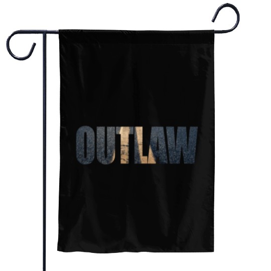 Outlaw Race Street Racing Drag Strip birthday chri Garden Flags