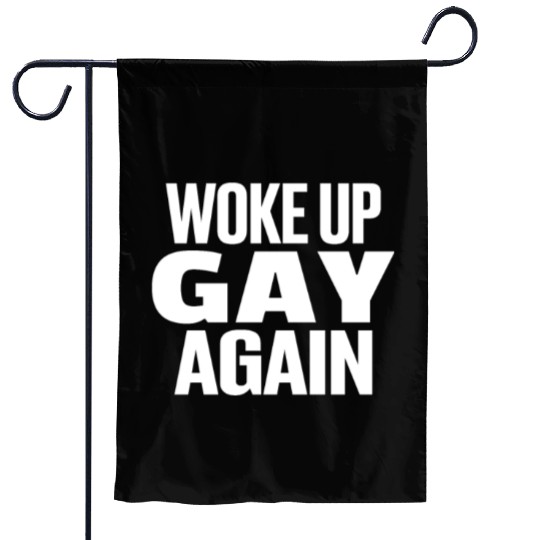 Gay Couple Homosexual LGBTQ Queer Pride Garden Flags
