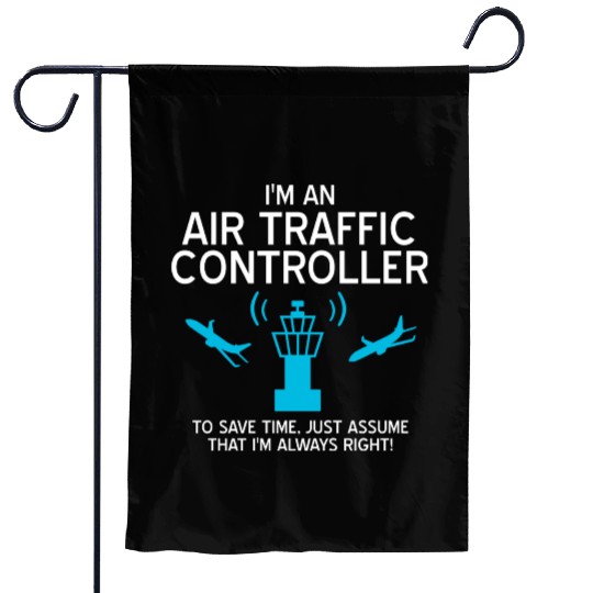 Air Traffic Controller ATC Air Traffic Control Garden Flags