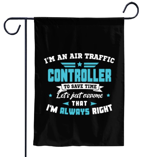 Air Traffic Controller ATC Air Traffic Control Garden Flags