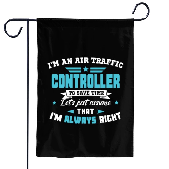 Air Traffic Controller ATC Air Traffic Control Garden Flags