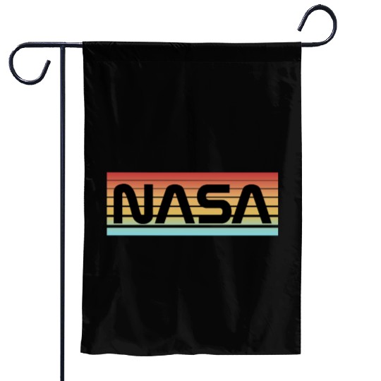 NASA Vintage Style Garden Flags