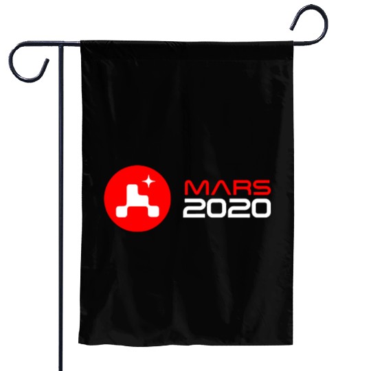 mars perseverance logo Garden Flags