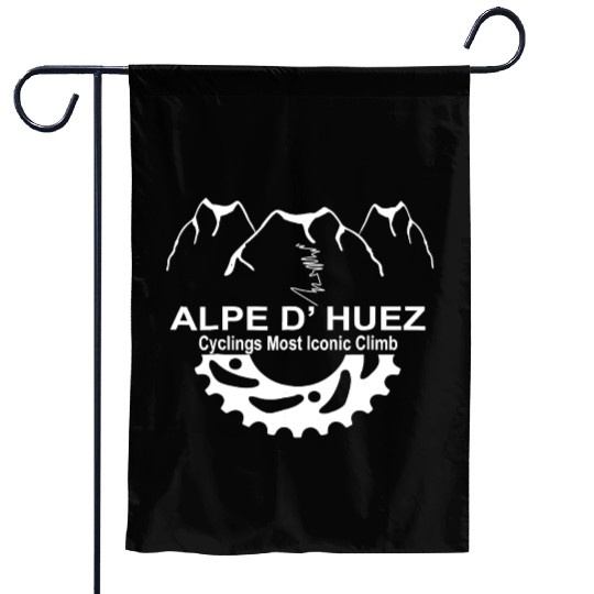 France Alpe D Huez Climb Novelty Cycling Gifts Garden Flags