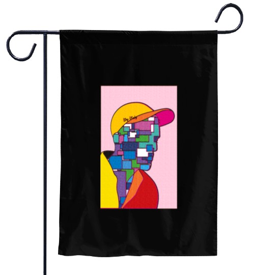 Lil peep Cry Baby Garden Flags
