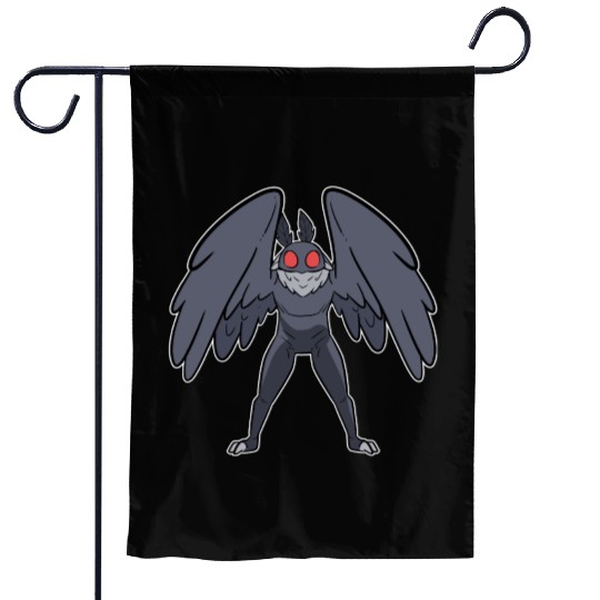 Mothman Mythical Creatures Folklore Cryptid Garden Flags