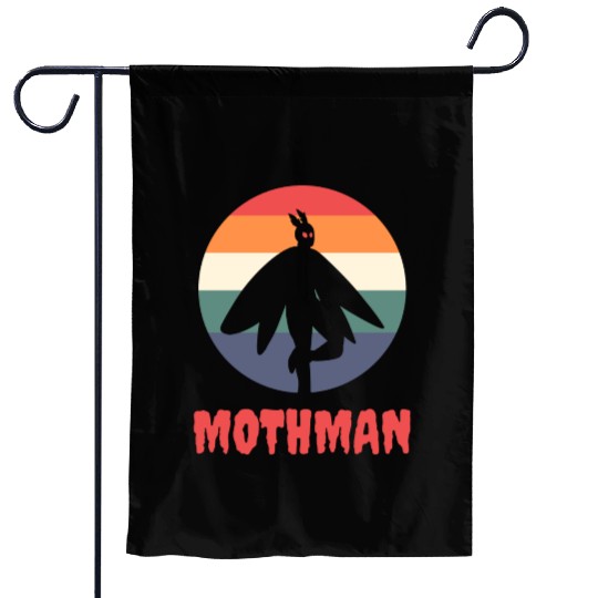 Mothman Garden Flags