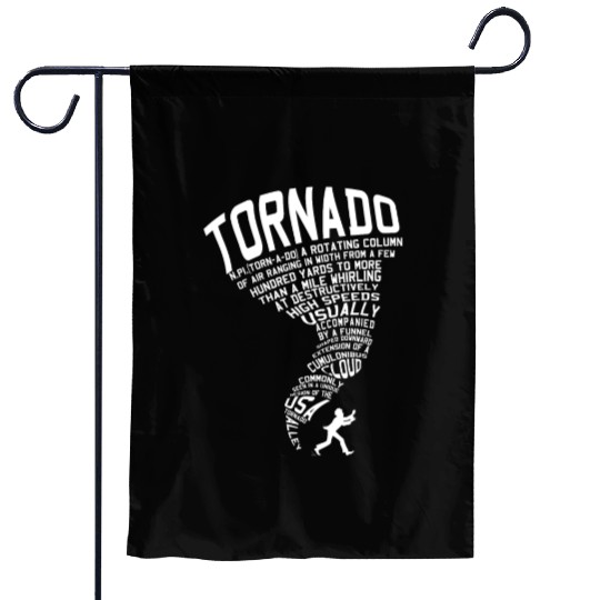 Tornado Storm Chaser Hurricane Wind Weather Gift Garden Flags