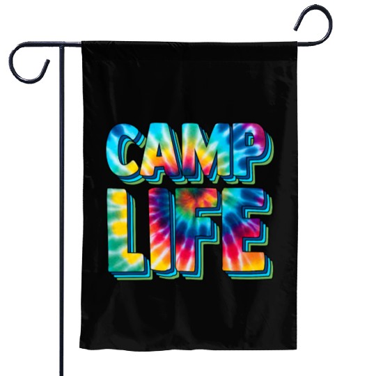 camp life,SUMMER Camp, fall camp,boy scouts,trekki Garden Flags