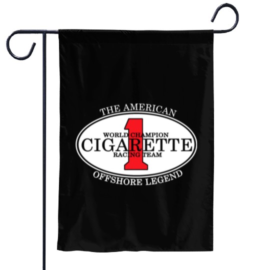 The American World Champion Cigarette Racing Team Garden Flags