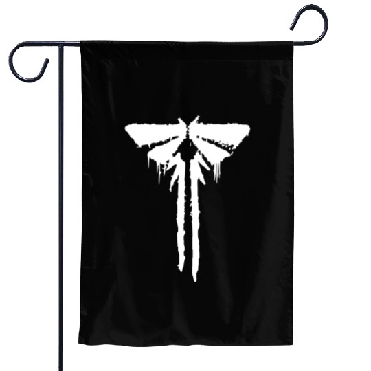 fireflies white Garden Flags