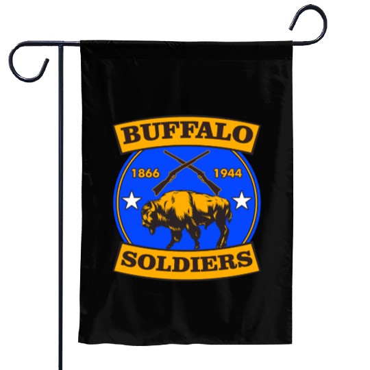 BUFFALO SOLDIERS Garden Flags