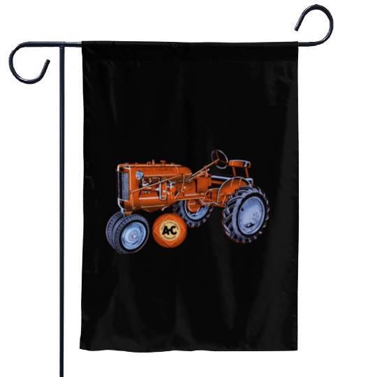 Allis Chalmers Tractor USA Garden Flags