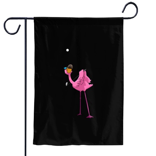 Flamingo Golf Golfing Garden Flags