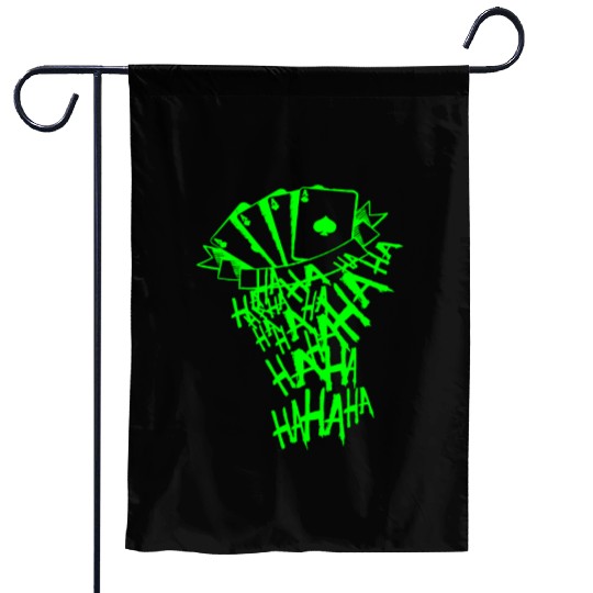 Joker Laugh Garden Flags