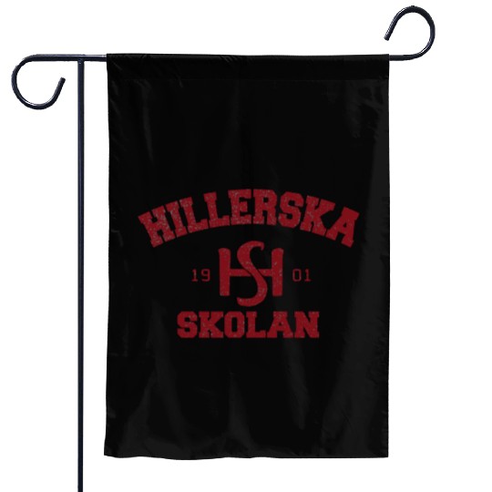 Hillerska GREY Garden Flags