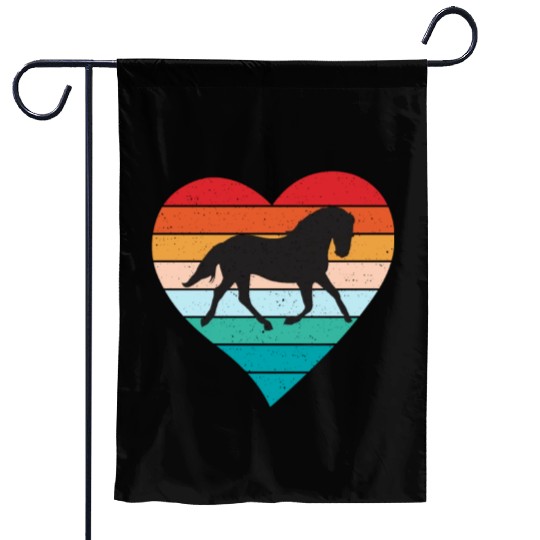 Horse Lover Horse Riding Equestrian Cowpuncher Garden Flags