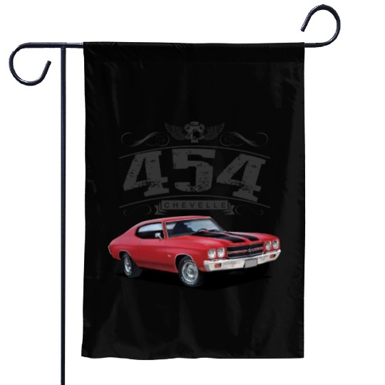 Heavy 454 Chevelle Garden Flags