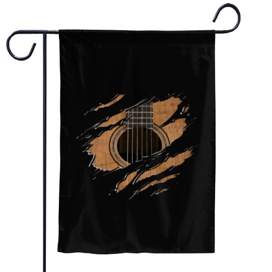 RIP Guitar Garden Flags