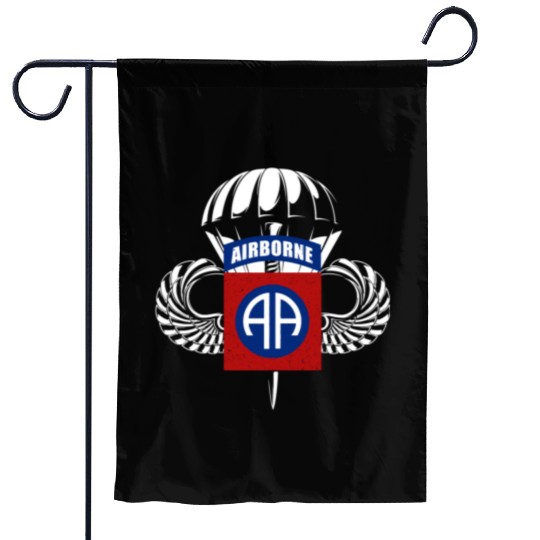 Airborne Paratrooper Wings US Army Military Garden Flags