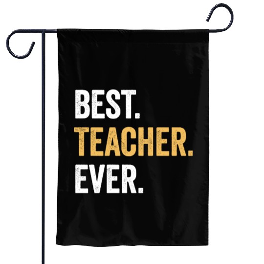 Best Teacher Ever Gift for Teacher Family Party Garden Flags