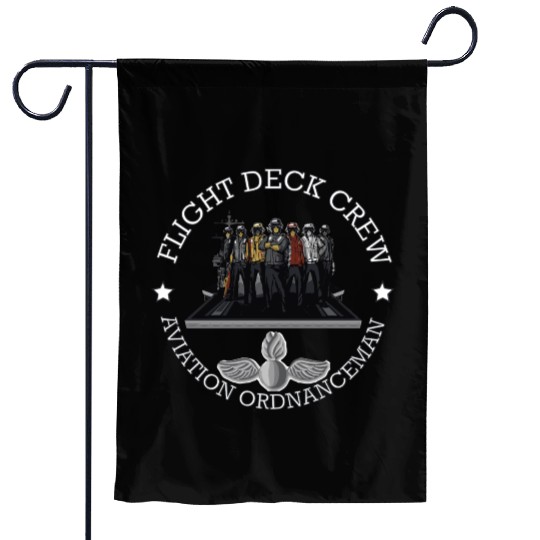 Aviation Ordnanceman Navy Aircraft Carrier Ao Garden Flags