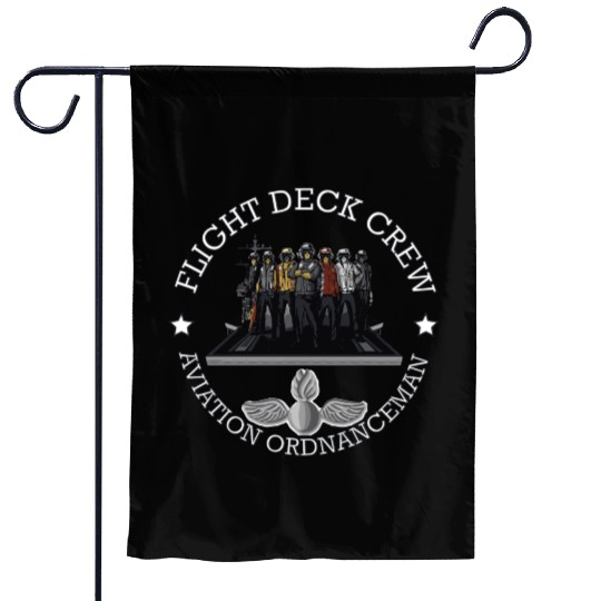 Aviation Ordnanceman Navy Aircraft Carrier Ao Garden Flags