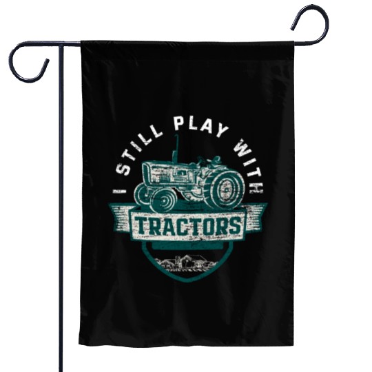 Farmer Farmer Agriculture Tractor Garden Flags