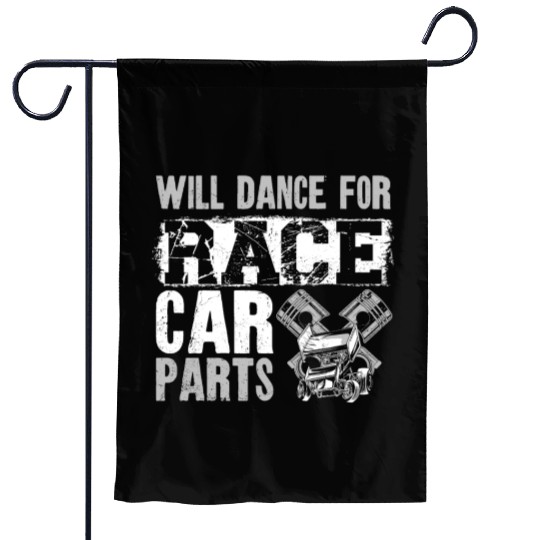 Dirt Track Racing Race Vintage Garden Flags