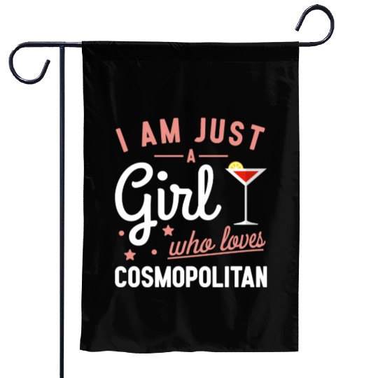 Girls Women Girls Cocktail Cosmopolitan Drink Garden Flags