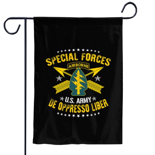 US Army Special Forces De Oppresso Liber Garden Flags