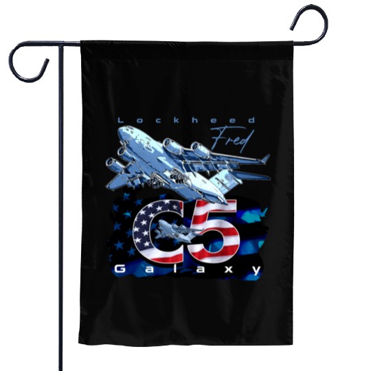 C5 Galaxy Us Air Force Aircraft Garden Flags