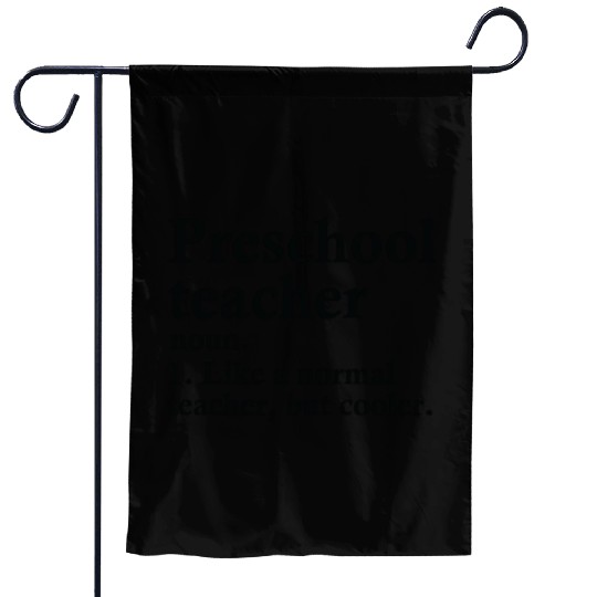 Preschool Teacher Definition Garden Flags