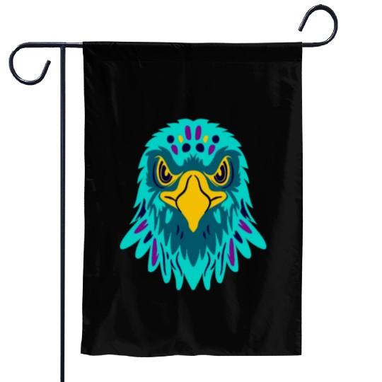 Banksy-Eagle Colors Garden Flags