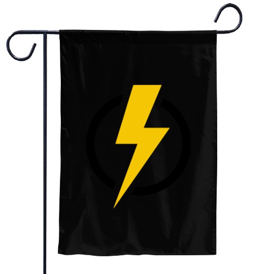 Lightning bolt Garden Flags