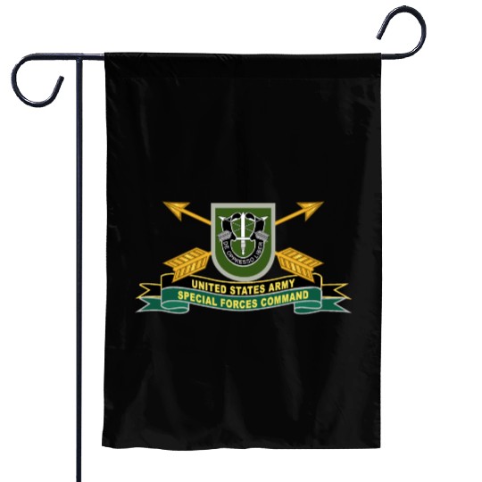 Army US Army Special Forces Command Flash Garden Flags