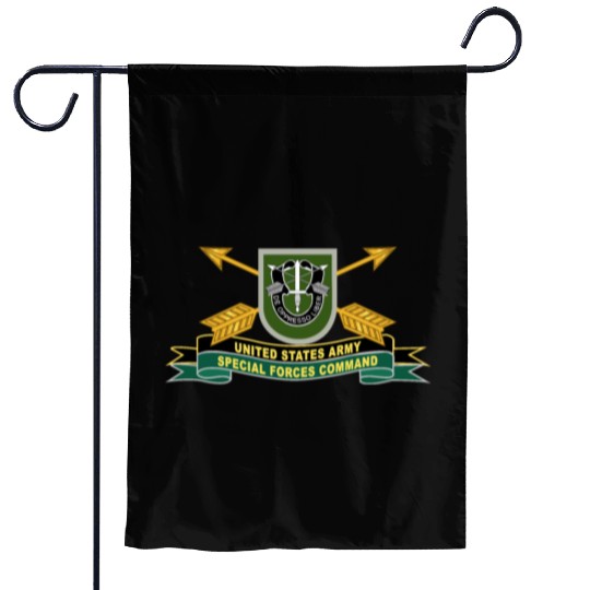 Army US Army Special Forces Command Flash Garden Flags
