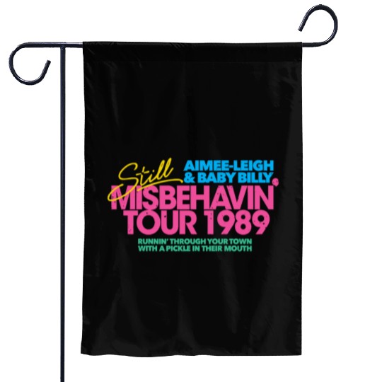 Righteous Gemstones Misbehavin Garden Flags