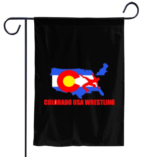 Team USA Wrestling Colorado Division Garden Flags