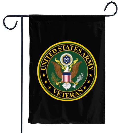 Army US Army Veteran Garden Flags