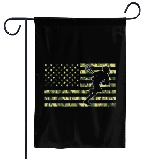 American Camo Flag Lacrosse American Flag Camo Garden Flags