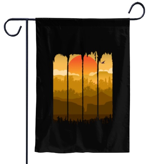 A Wilderness Somewhere, Trees and Nature Garden Flags